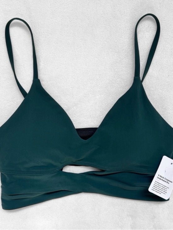 lululemon athletica Other - NWT Lululemon V-Neck Crossover Underband Bra – Deep Tide (DPTD) – Size 6